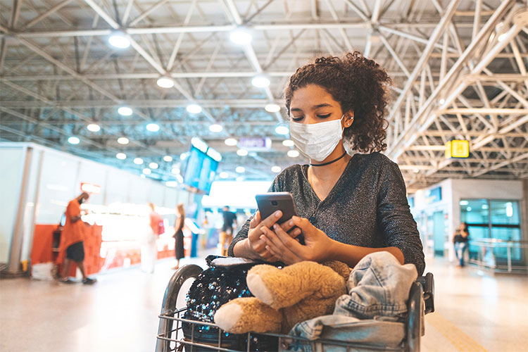 Some airlines may ban travellers who don&rsquo;t abide by their mask rules &copy; Pollyana Ventura / Getty Images