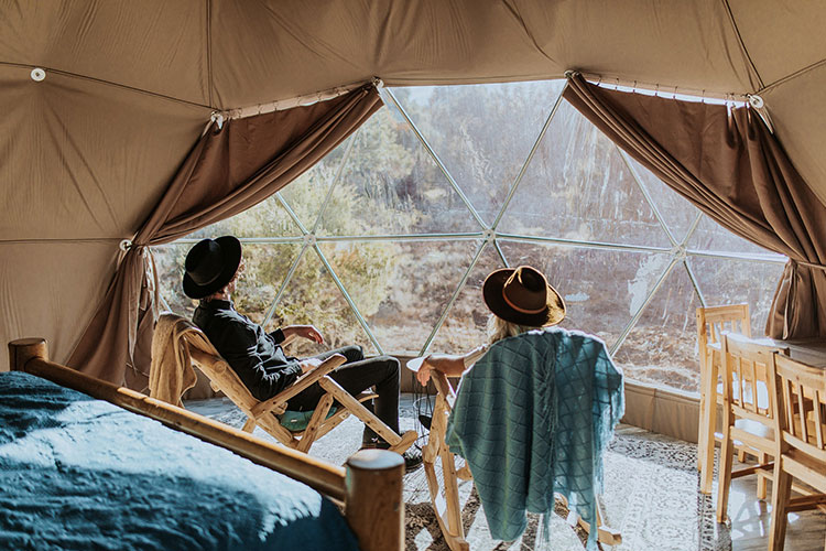 The Domes in Utah offer a luxurious escape &copy; The Domes