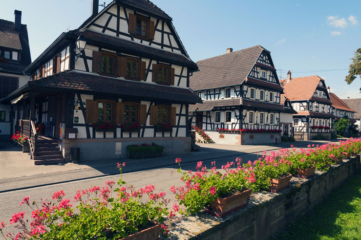 Hunspach in Alsace has been crowned France's favorite village ©John Elk III/Getty Images