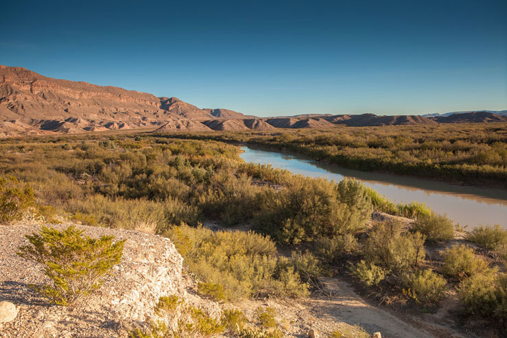 Rio Grande river at Big Bend National Park © Dmitry Shlepkin / Shutterstock