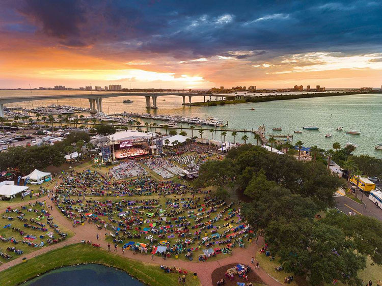 © courtesy of VisitStPeteClearwater.com/Steven P. Widoff From the Panhandle to Tampa Bay, discover fun ways to celebrate seafood, music, art, and more at the best festivals on Florida's gulf coast.