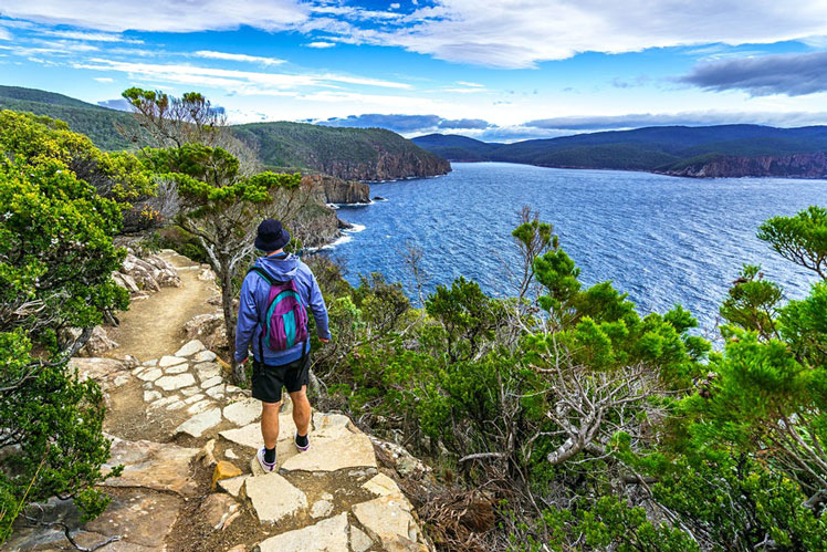 Tasmania has reopened to Australian travelers from "low-risk" areas © RooM the Agency/Alamy Stock Photo