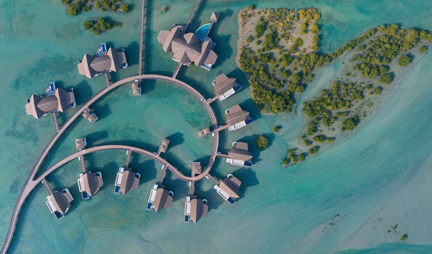 Walking on water: Anantara Mina Al Arab will feature Ras Al Khaimah's first overwater villas.