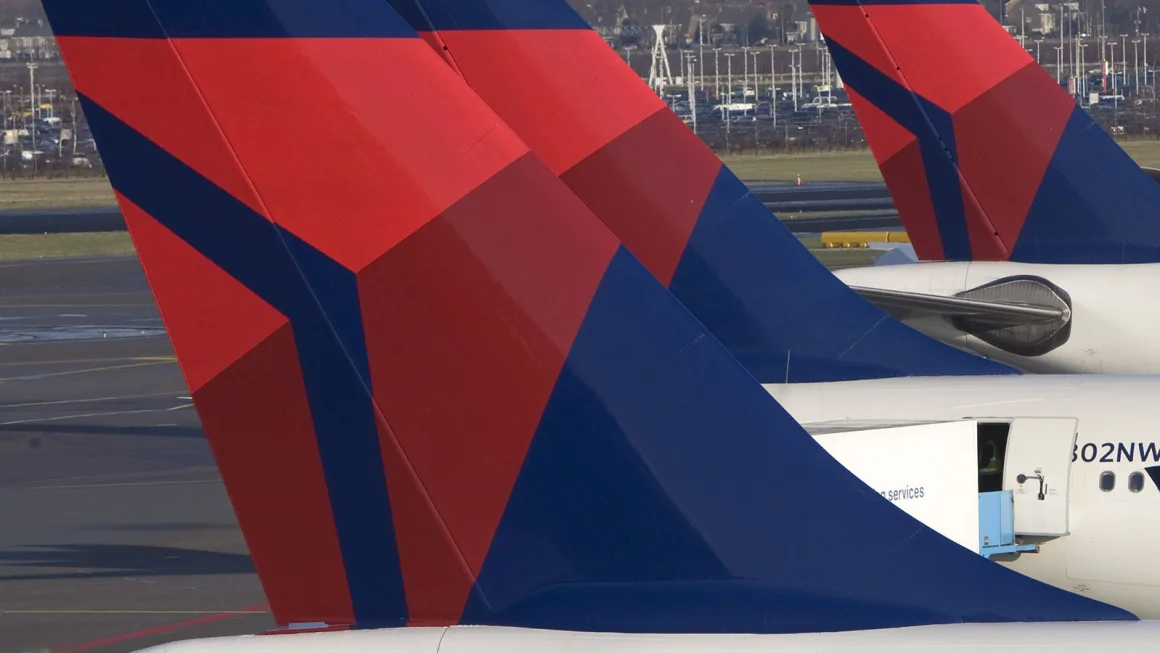 Delta Air LInes planes at Schiphol Airport near Amsterdam are shown in this file photo. Marcel Antonisse/EPA/Shutterstock/File