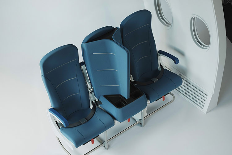 This new seat could provide a division for economy seating © Universal Movement