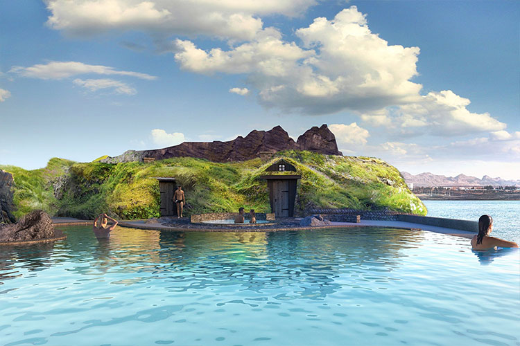 Sky Lagoon is an oceanfront geothermal retreat © Pursuit