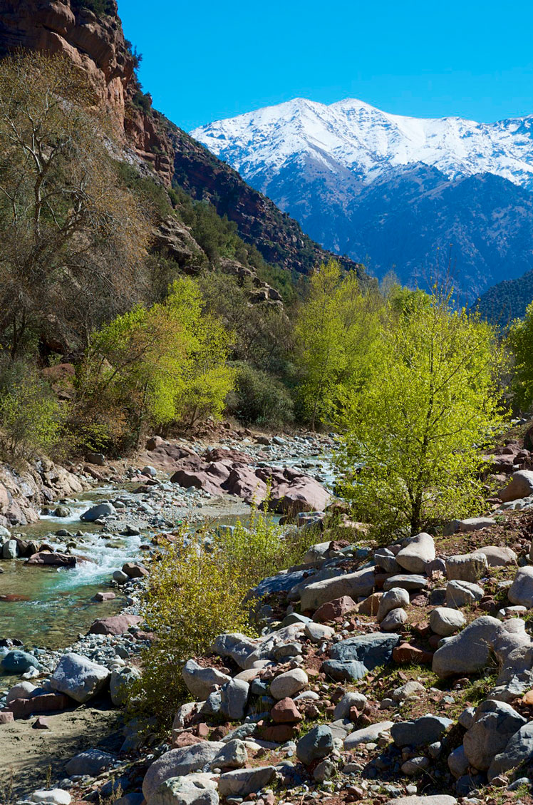 There is stunning mountain scenery around Setti Fatma in the Ourika Valley © Craig Pershouse / Getty Images