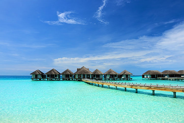 Between its gorgeous beaches and luxe accommodations, Maldives makes for an alluring escape © haveseen/Shutterstock