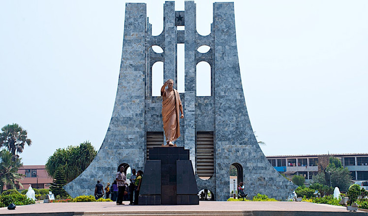 Kwame Nkrumah memorial.©bdinphoenix/Budget Travel