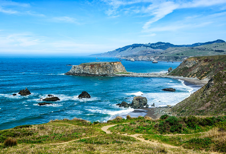 The beaches of Sonoma Coast State Park are separated by rocky headlands © Phil Haber Photography / Getty Images