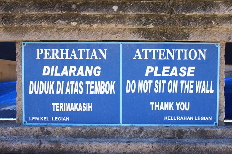 Follow Bali's rules, as strange as they may sometimes seem © Samantha Chalker / Lonely Planet