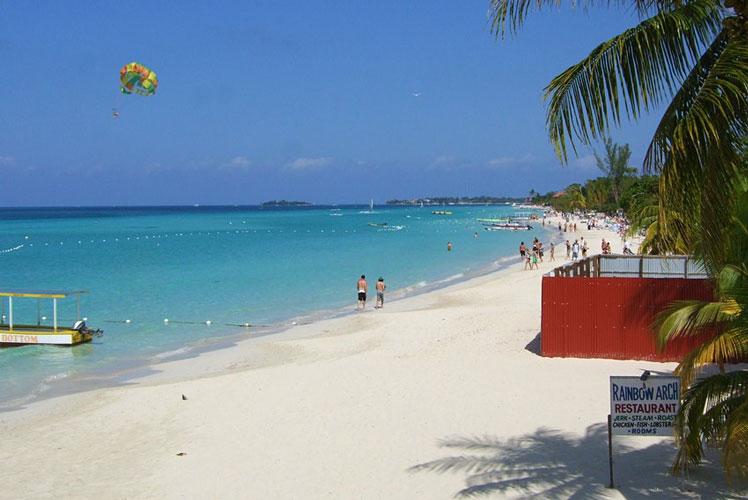 Seven Mile Beach is one of Negril's most popular beach destinations © isthatitsme / Budget Travel