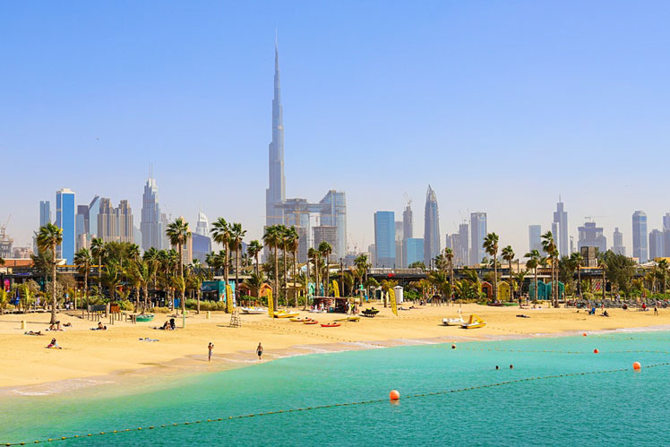 Opened in 2018, La Mer is one of Dubai's newest beach areas © Sergey Sokolnikov / Getty Images