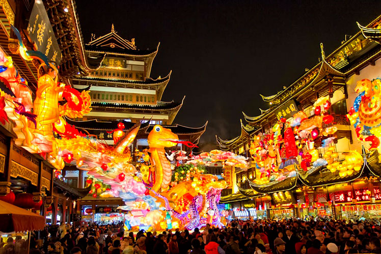 Chinese New Year in Shanghai is an incredible spectacle - but can make travelling difficult and expensive © a.v.Photography/Getty